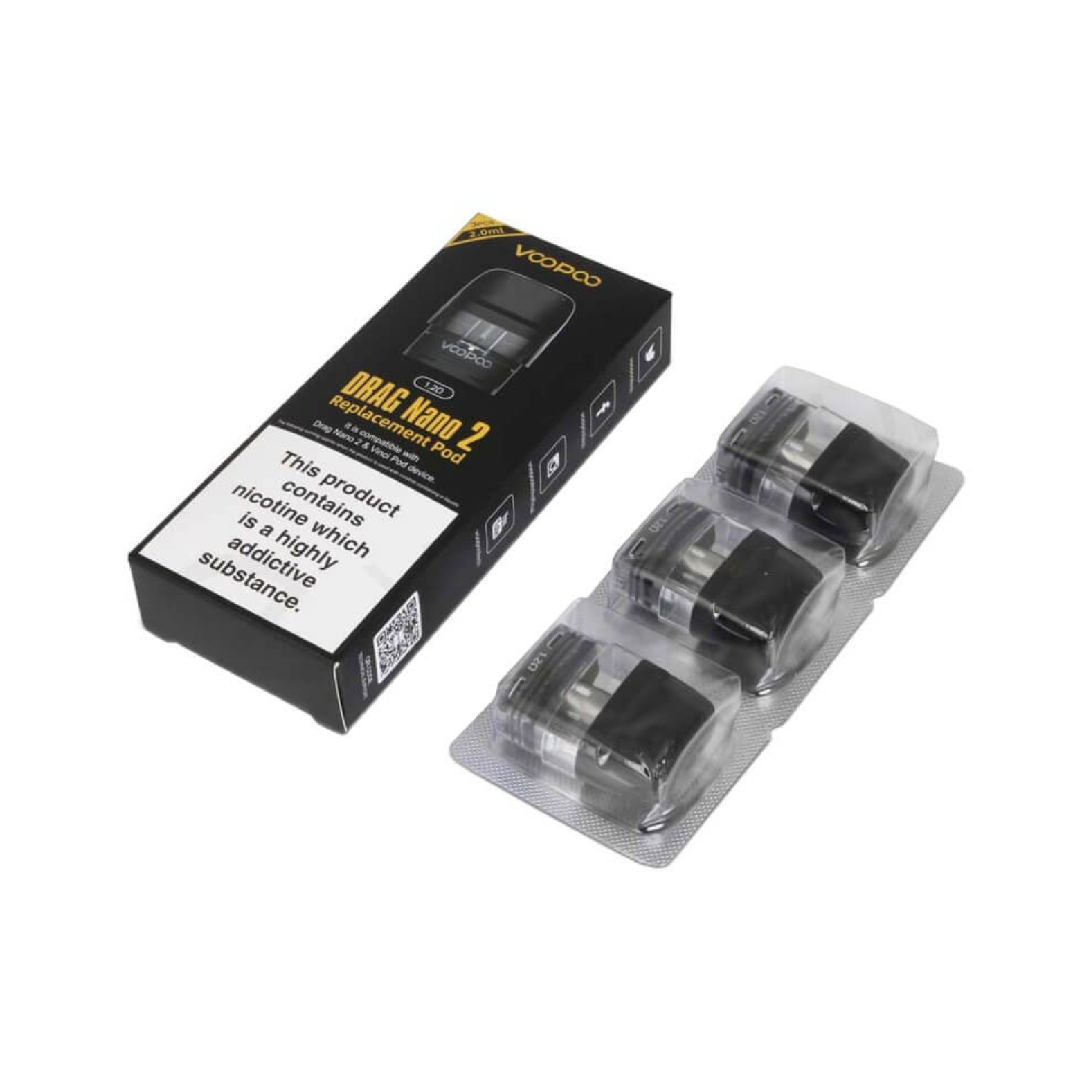Voopoo Drag Nano 2 Replacement Pods - Image 2