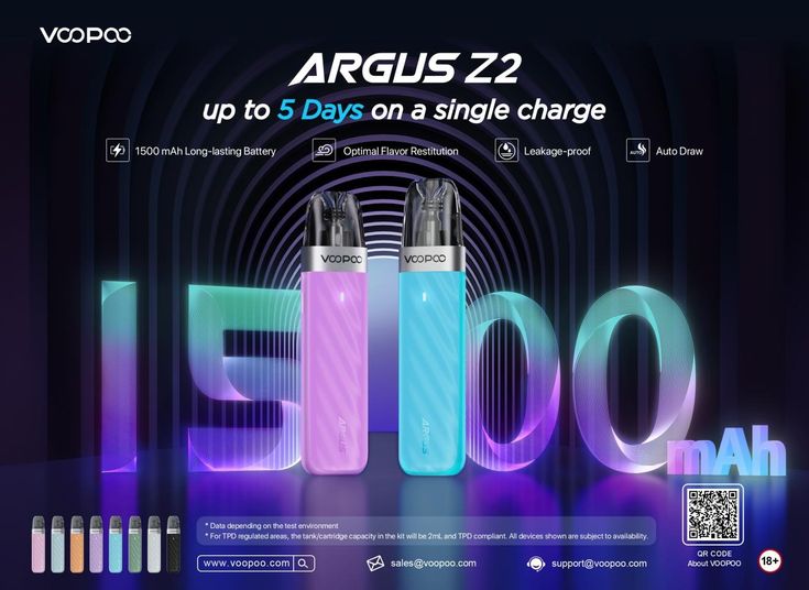 Voopoo Argus Z2 Pod Kit - Image 2