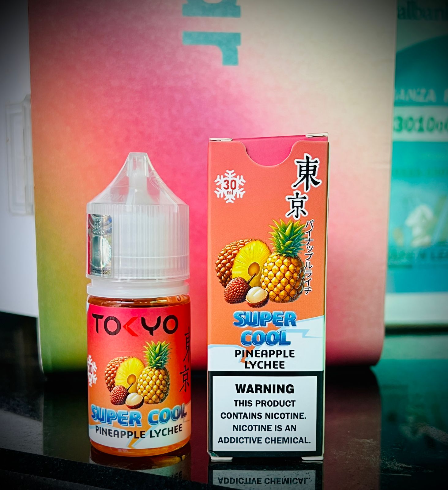 Tokyo Super Cool Pineapple Lychee 30ml - Image 2